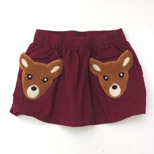 Osh Kosh deer applique skirt, 2T
